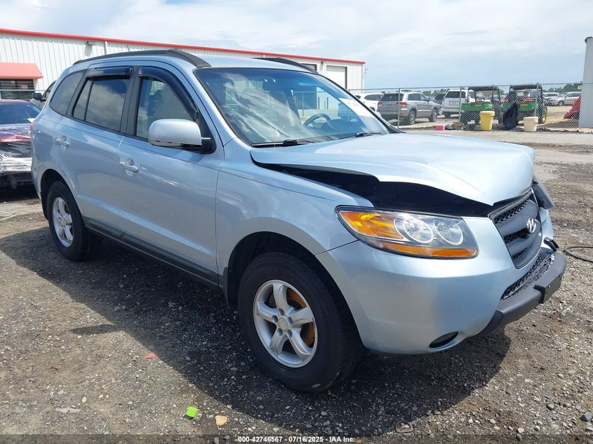5NMSG13DX8H228575 2008 Hyundai Santa Fe Gls auction photo 1