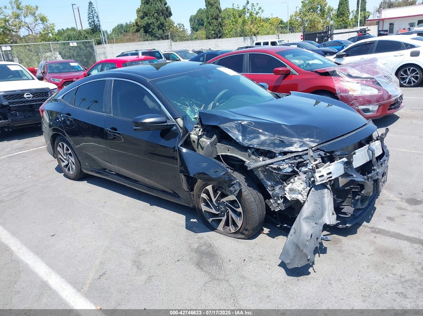 2HGFC2F79JH526563 2018 Honda Civic Ex auction photo 1