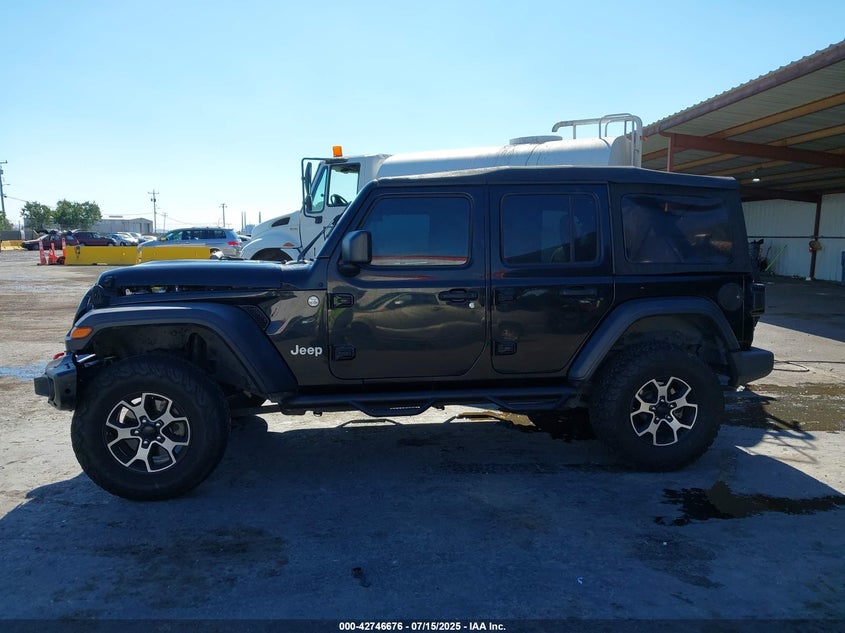 2018 JEEP WRANGLER UNLIMITED SPORT S 4X4 - 1C4HJXDN3JW296399