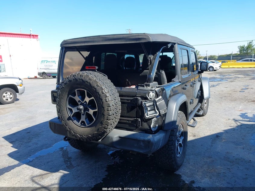 2018 JEEP WRANGLER UNLIMITED SPORT S 4X4 - 1C4HJXDN3JW296399