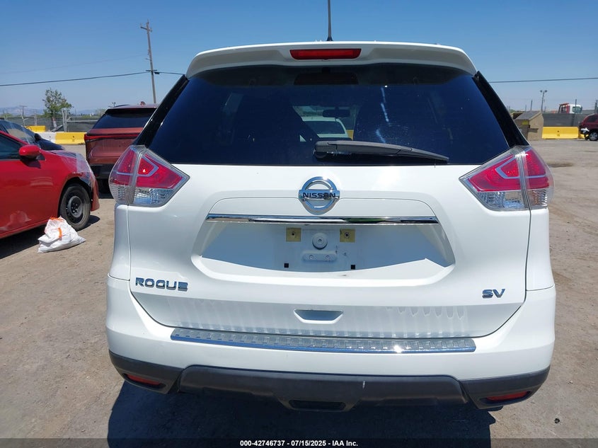 2016 NISSAN ROGUE SV - KNMAT2MT7GP612483