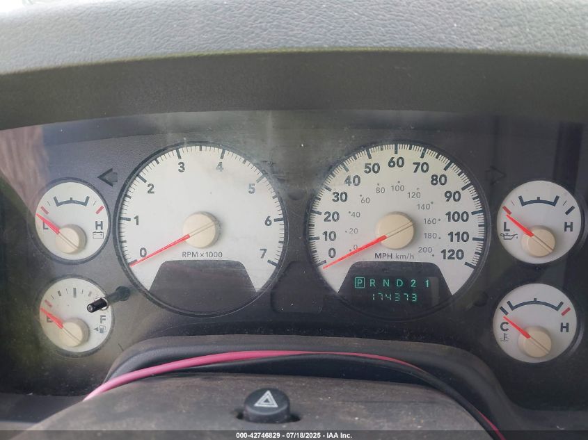 2008 Dodge Ram 1500 St/Sxt VIN: 1D7HA16K58J229753 Lot: 42746829