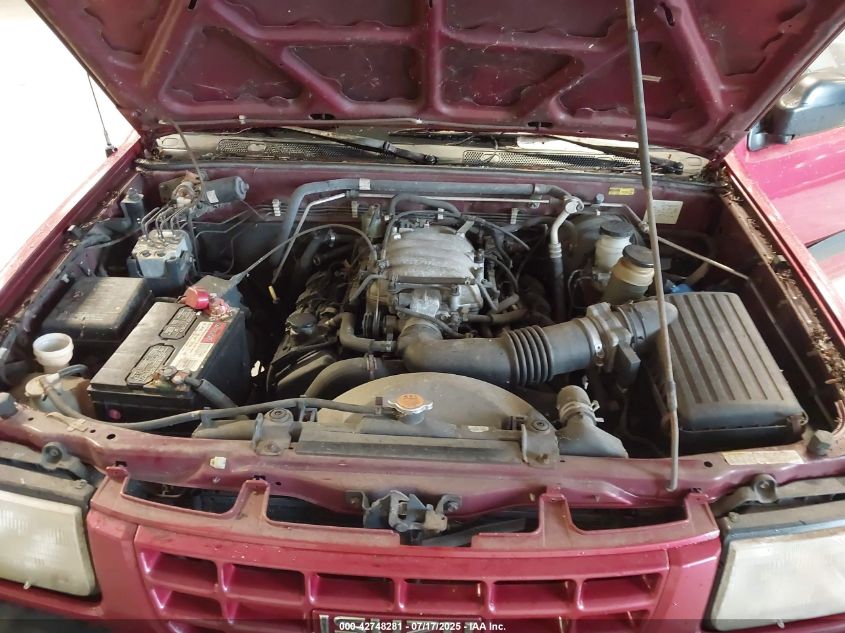 1998 Isuzu Rodeo Ls/S VIN: 4S2CK58W3W4326054 Lot: 42748281