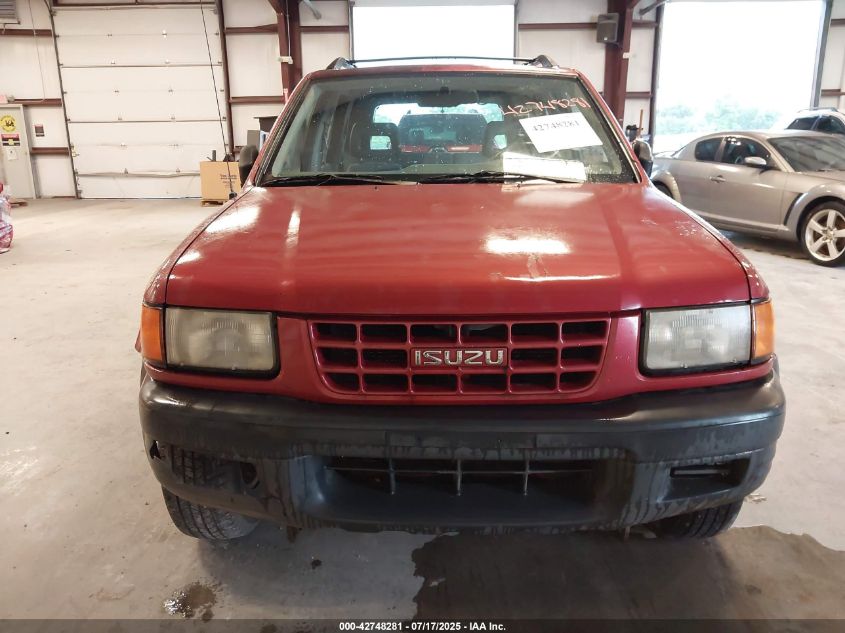 1998 Isuzu Rodeo Ls/S VIN: 4S2CK58W3W4326054 Lot: 42748281