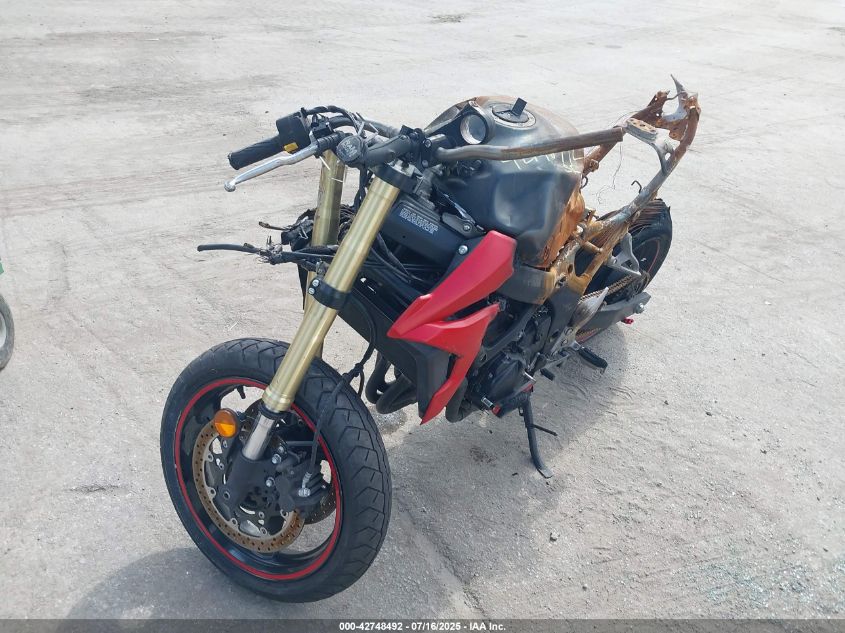 2015 Suzuki Gsx-S750 red null gasoline JS1GR7NA6F2100352 photo #3