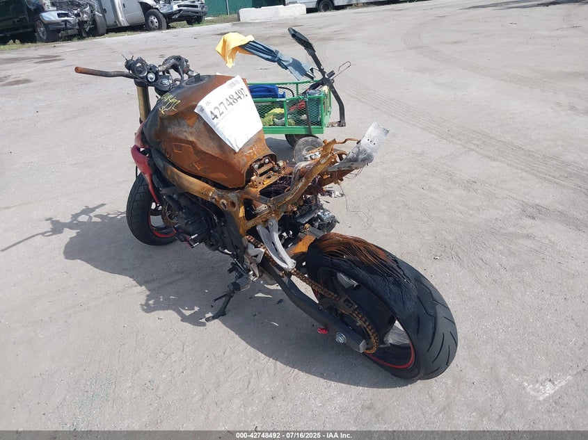 2015 Suzuki Gsx-S750 red null gasoline JS1GR7NA6F2100352 photo #4