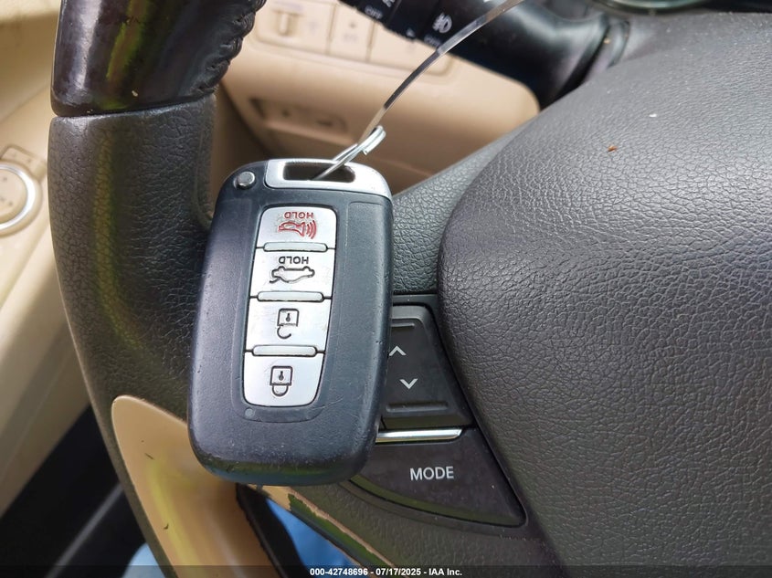 2012 Hyundai Sonata Limited VIN: 5NPEC4AC6CH403694 Lot: 42748696