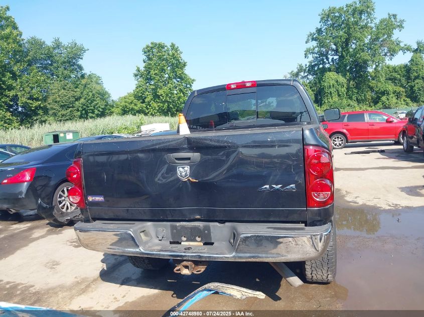 2007 Dodge Ram 2500 Slt/Trx4 Off Road/Sport/Power Wagon VIN: 1D7KS28D07J615261 Lot: 42748980