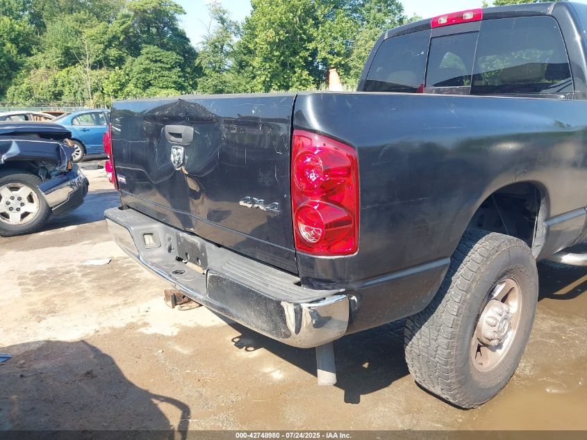 2007 Dodge Ram 2500 Slt/Trx4 Off Road/Sport/Power Wagon VIN: 1D7KS28D07J615261 Lot: 42748980