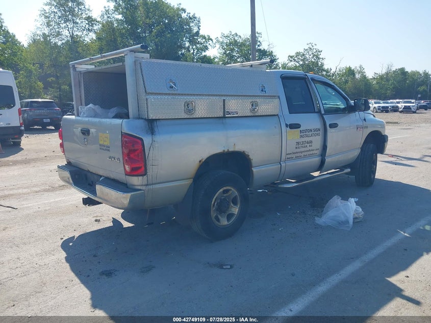3D7KS28T89G516280 2009 DODGE RAM photo no. 4