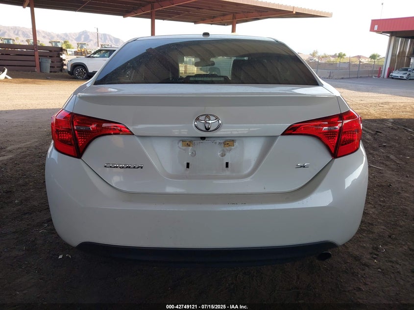 2018 TOYOTA COROLLA SE - 5YFBURHE0JP808020