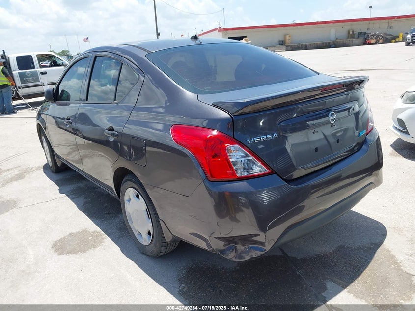 Vin: 3n1cn7ap2fl863948, lot: 43242558, nissan versa 1.6 s+ 20153