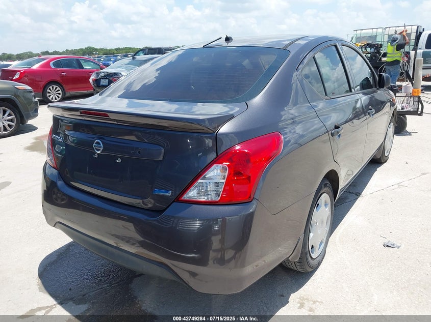 Vin: 3n1cn7ap2fl863948, lot: 43242558, nissan versa 1.6 s+ 20154