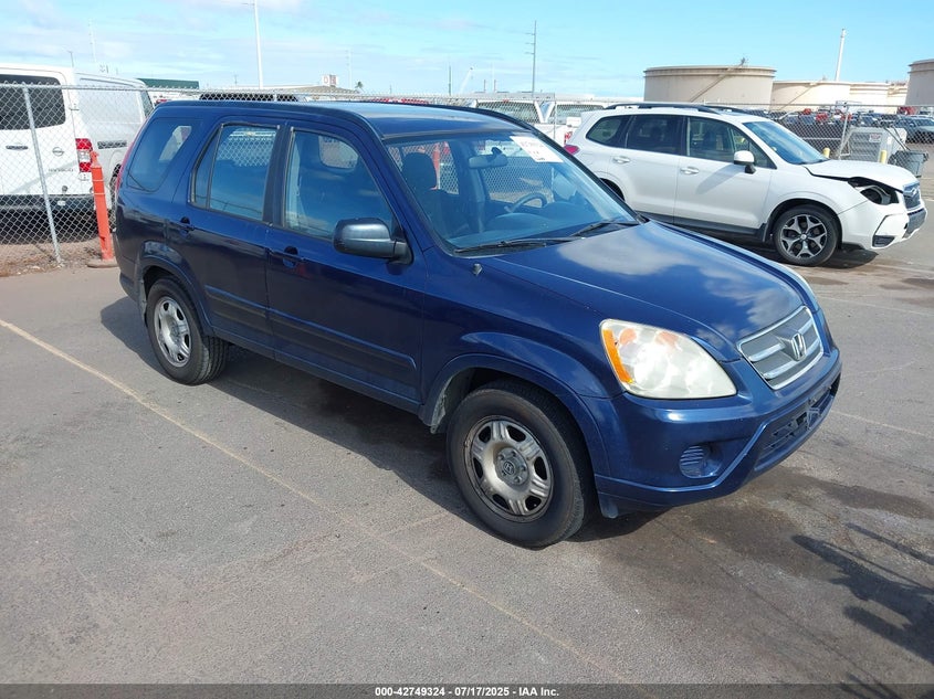 JHLRD68535C008858 2005 Honda Cr-V Lx auction photo 1