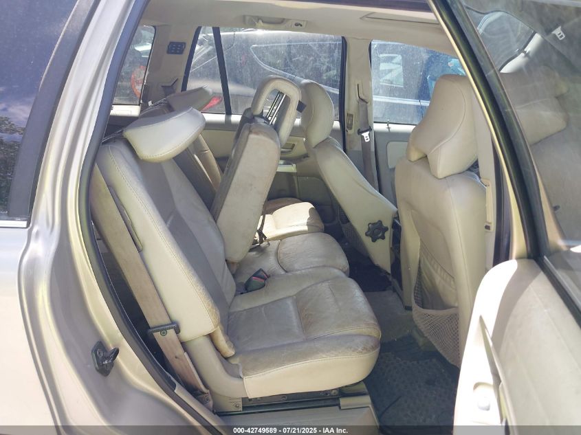 2004 Volvo Xc90 2.5T VIN: YV1CY59H741076112 Lot: 42749589