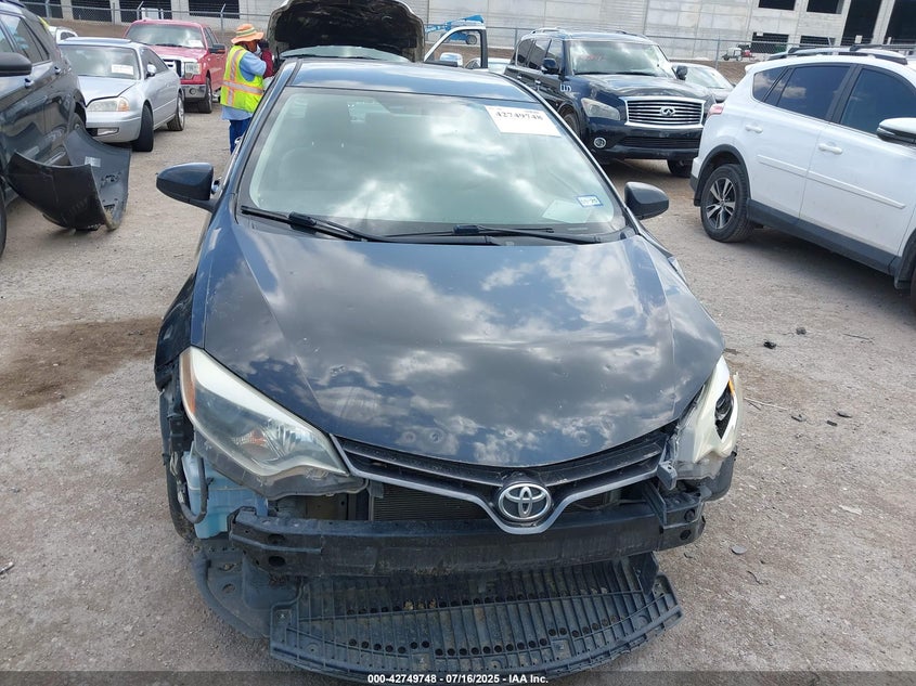 2015 Toyota Corolla Le VIN: 5YFBURHE7FP280547 Lot: 42749748