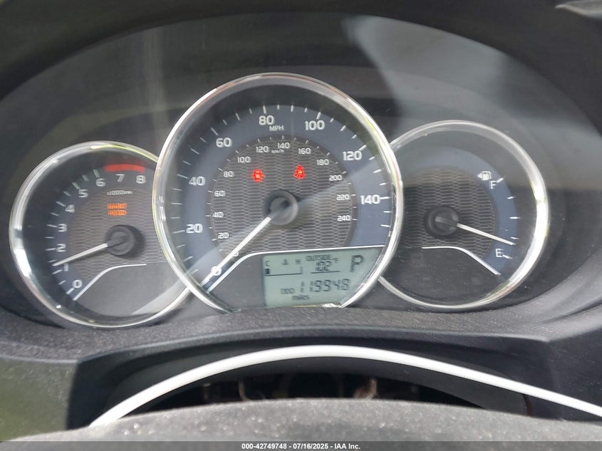 2015 Toyota Corolla Le VIN: 5YFBURHE7FP280547 Lot: 42749748