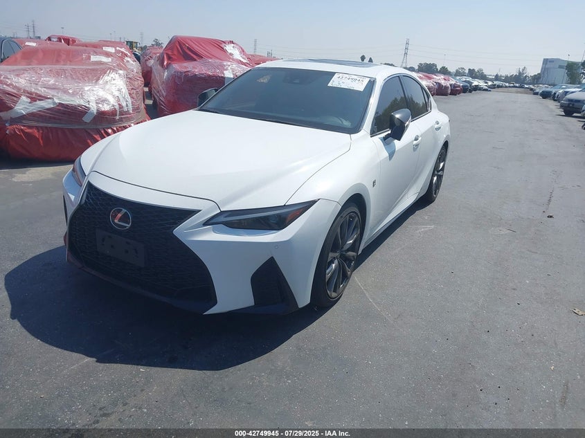 Vin: jthgz1b25m5038968, lot: 43243219, lexus is 350 f sport 20212