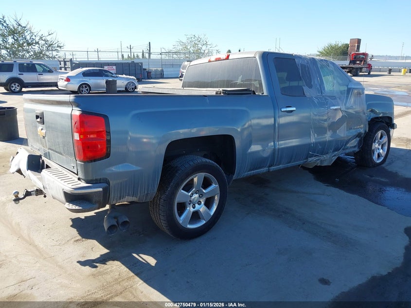 Vin: 3gcpcrec6eg168483, lot: 43243753, chevrolet silverado 1500 1lt 20144
