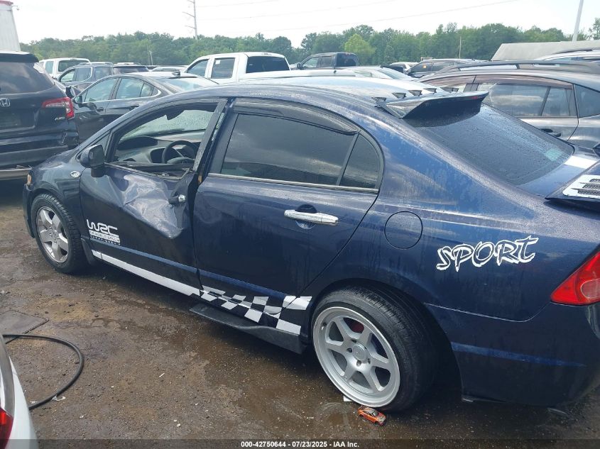 2006 Honda Civic Lx VIN: 1HGFA15536L149707 Lot: 42750644