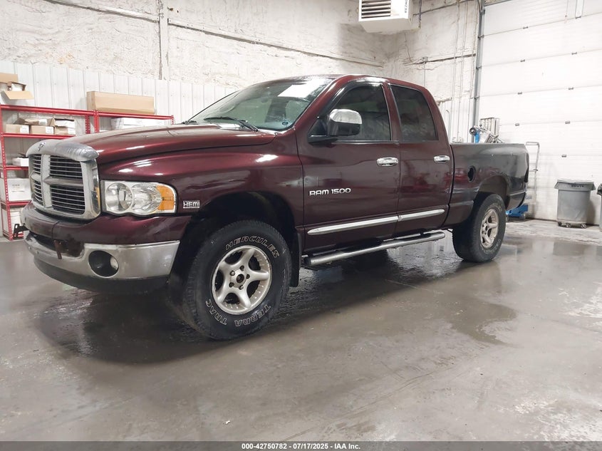 1D7HU18D15S103112 2005 DODGE RAM photo no. 2
