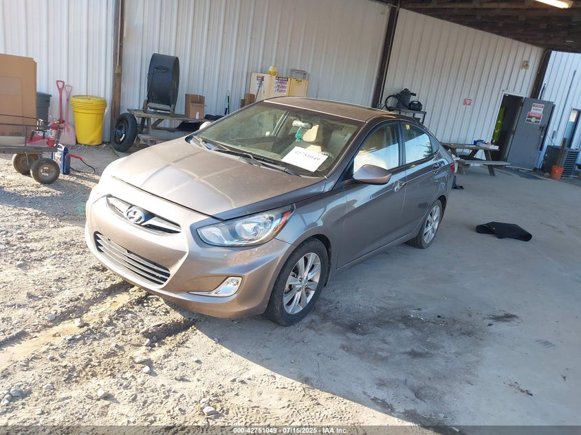 2013 HYUNDAI ACCENT GLS - KMHCU4AE1DU340206