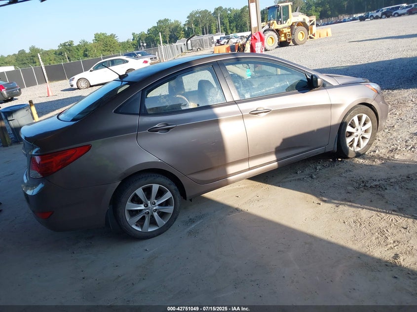 2013 HYUNDAI ACCENT GLS - KMHCU4AE1DU340206