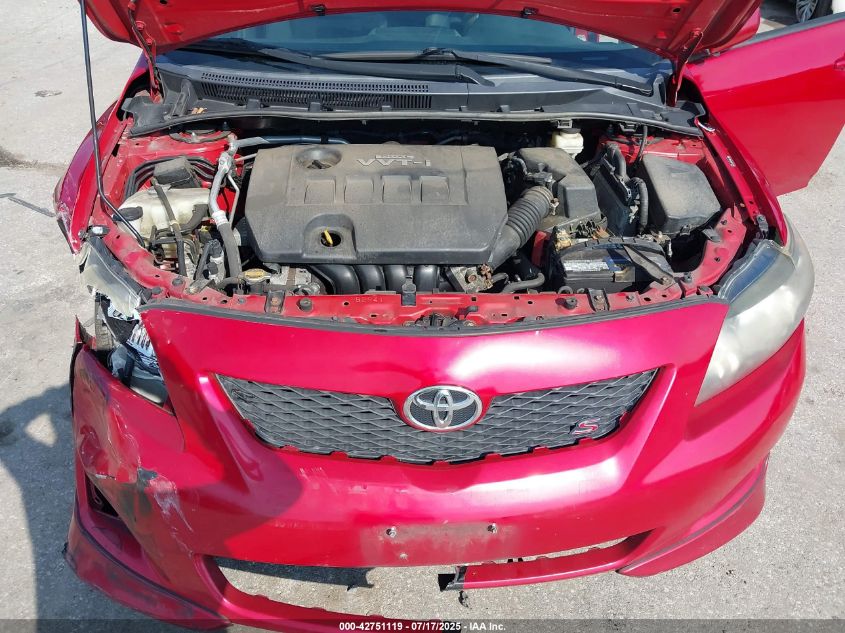 2009 Toyota Corolla S VIN: 2T1BU40E99C173776 Lot: 42751119