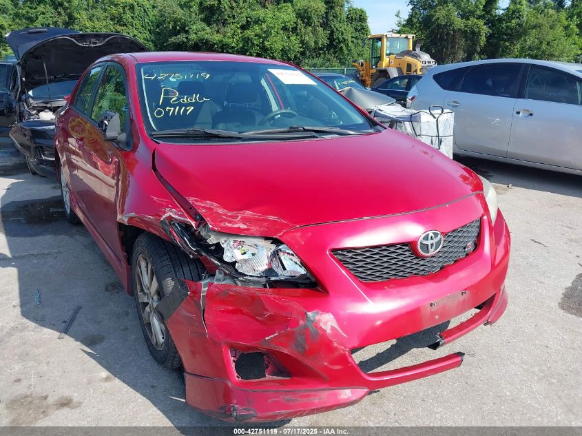 2009 Toyota Corolla S VIN: 2T1BU40E99C173776 Lot: 42751119