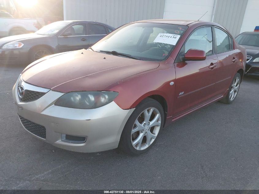 2008 Mazda Mazda3 S Touring VIN: JM1BK323981185117 Lot: 42751130