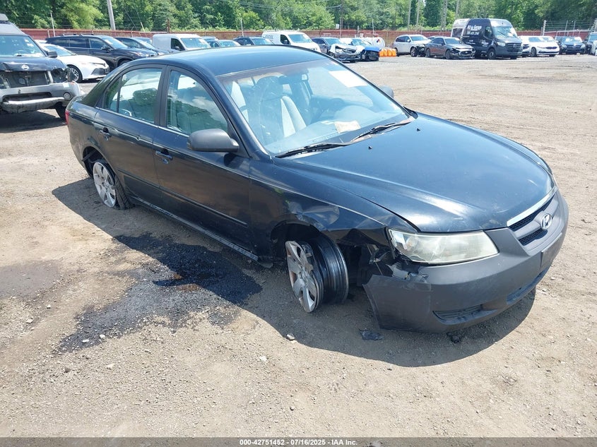 5NPET46C07H192197 2007 Hyundai Sonata Gls auction photo 1