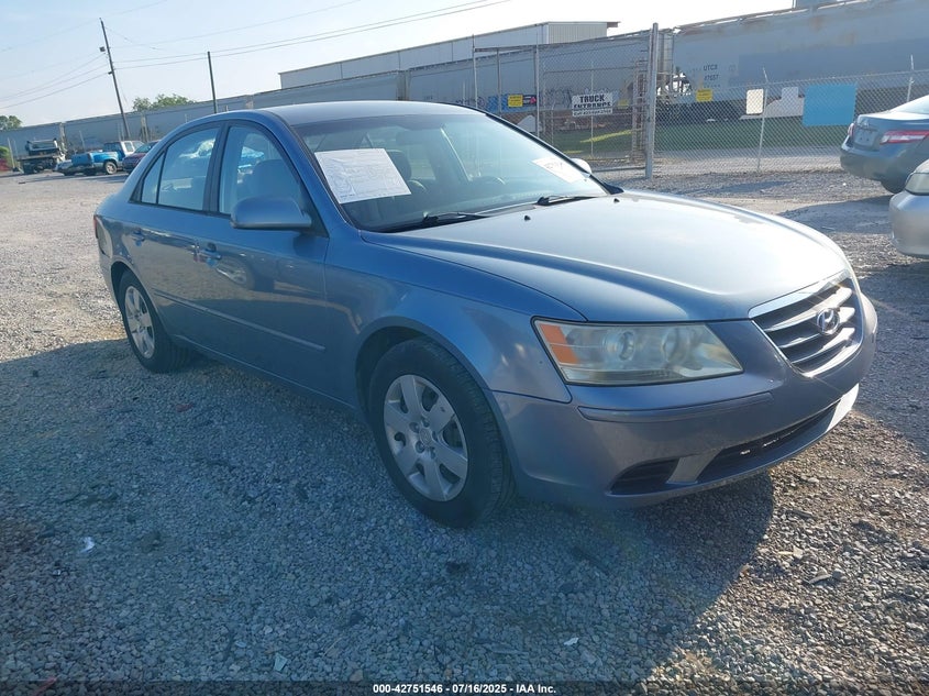 5NPET46C99H499905 2009 Hyundai Sonata Gls auction photo 1