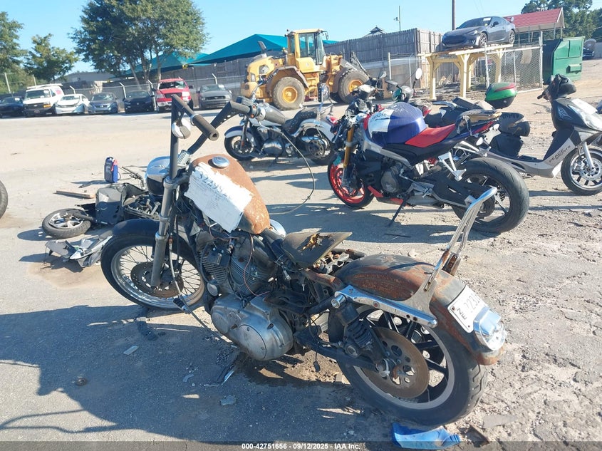 1996 Harley-Davidson Xl883 Hugger black null null 1HD4CEM11TY219238 photo #4