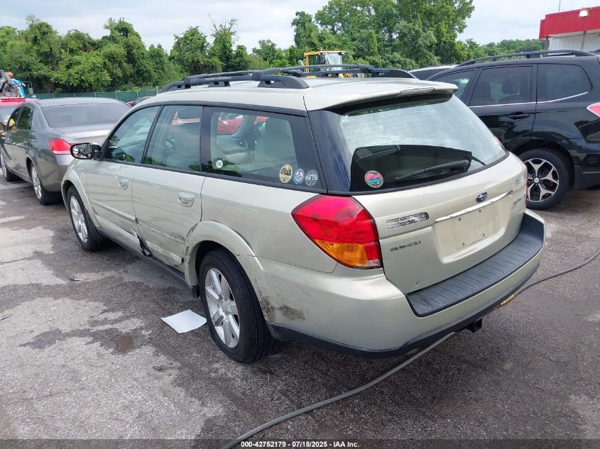 2006 Subaru Outback 2.5I Limited