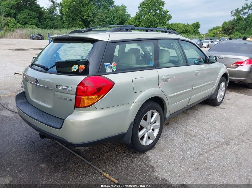 2006 Subaru Outback 2.5I Limited