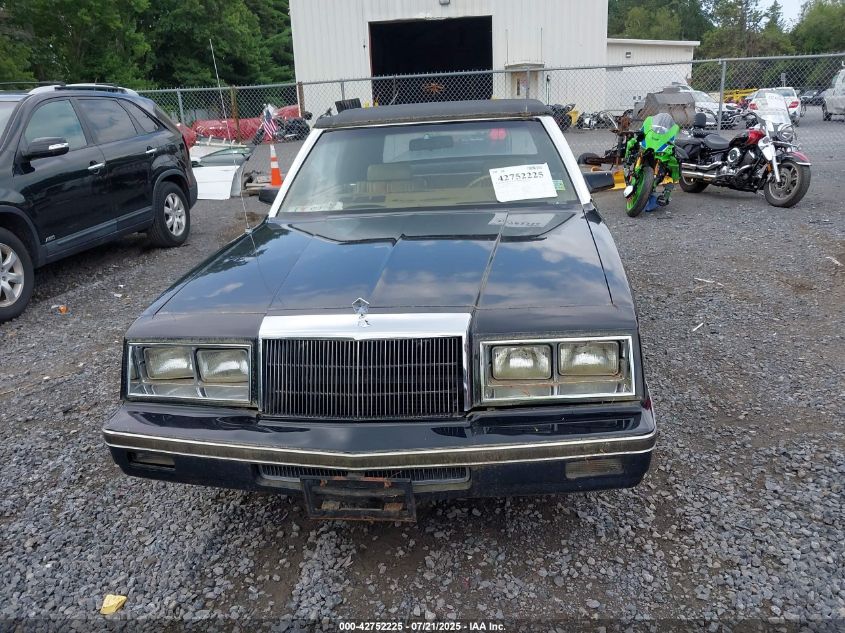 1982 Chrysler Lebaron VIN: 1C3BC45B9CG179348 Lot: 42752225