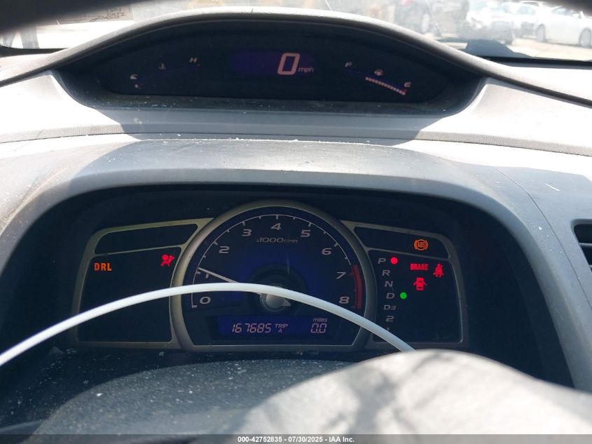 2008 Honda Civic Lx VIN: 2HGFA16568H318679 Lot: 42752835