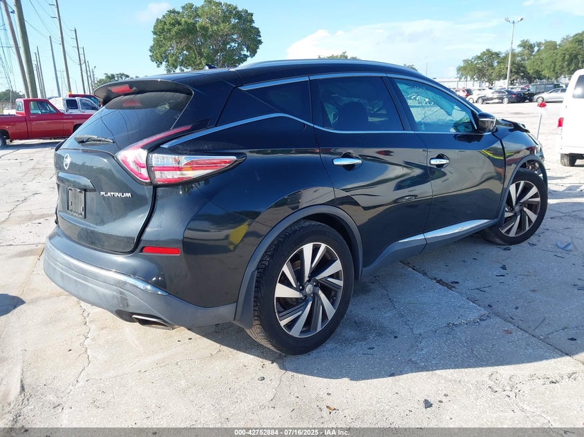 2015 NISSAN MURANO PLATINUM - 5N1AZ2MG2FN268729