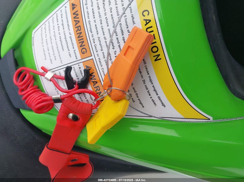 2008 Kawasaki Ultra 250 X VIN: KAW46171808 Lot: 42753000