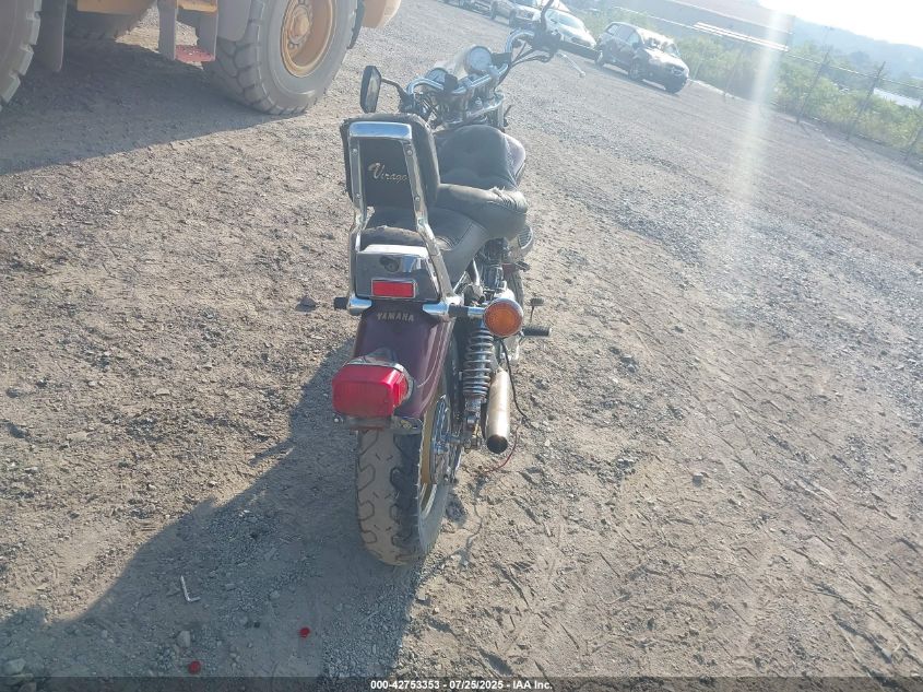 1989 Yamaha Xv750 VIN: JYA3ALE01KA007391 Lot: 42753353