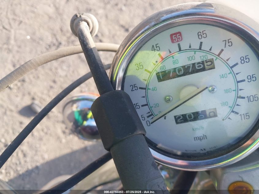 1989 Yamaha Xv750 VIN: JYA3ALE01KA007391 Lot: 42753353