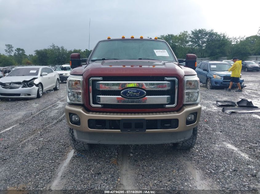 2012 Ford F-350 Lariat VIN: 1FT8W3BT7CEC75706 Lot: 42754285