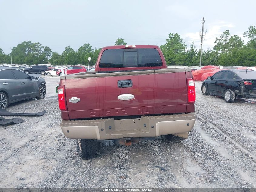 2012 Ford F-350 Lariat VIN: 1FT8W3BT7CEC75706 Lot: 42754285