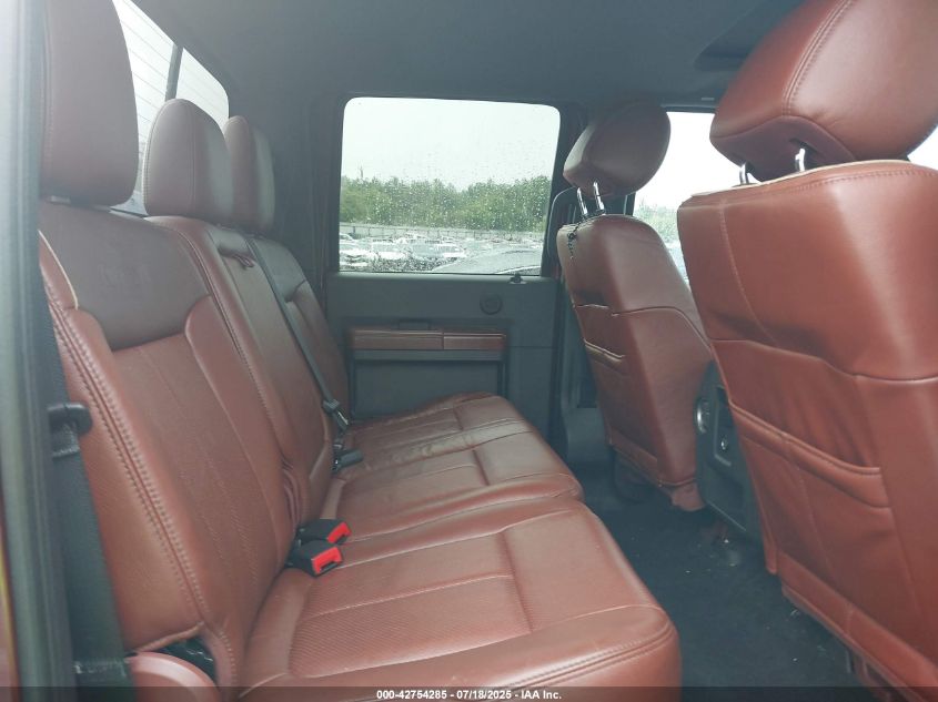 2012 Ford F-350 Lariat VIN: 1FT8W3BT7CEC75706 Lot: 42754285