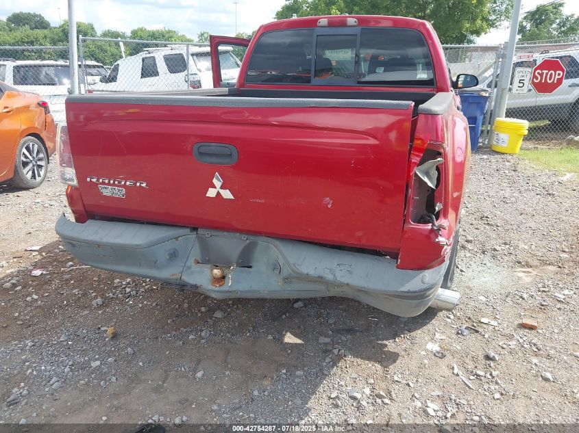 2007 Mitsubishi Raider Ls VIN: 1Z7HC28K87S185123 Lot: 42754287