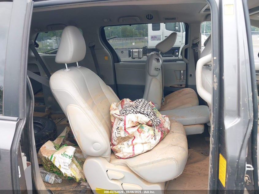 2012 Toyota Sienna Xle V6 8 Passenger VIN: 5TDYK3DC0CS255770 Lot: 42754526