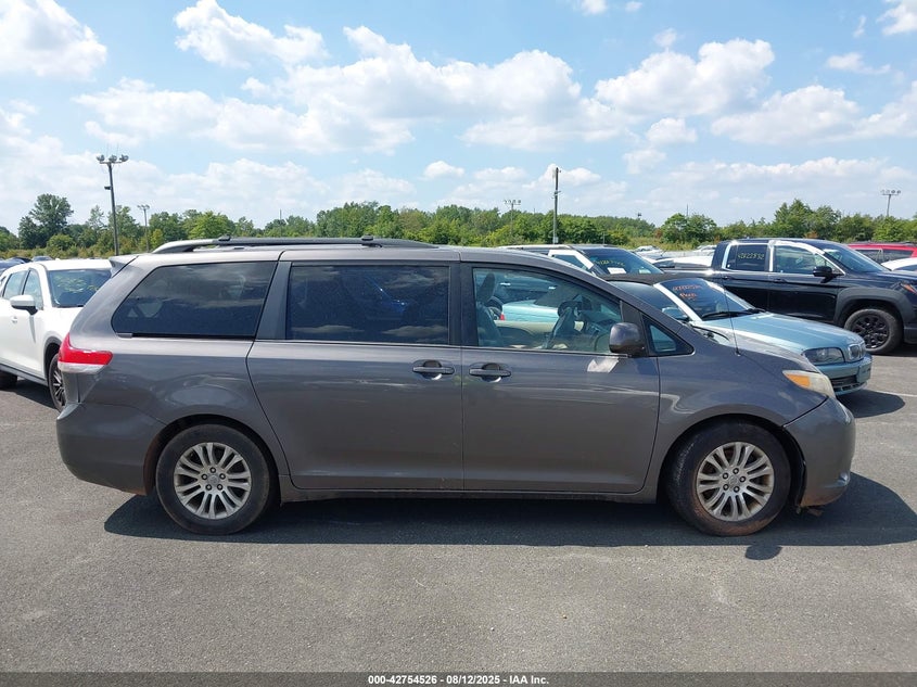 2012 Toyota Sienna Xle V6 8 Passenger VIN: 5TDYK3DC0CS255770 Lot: 42754526