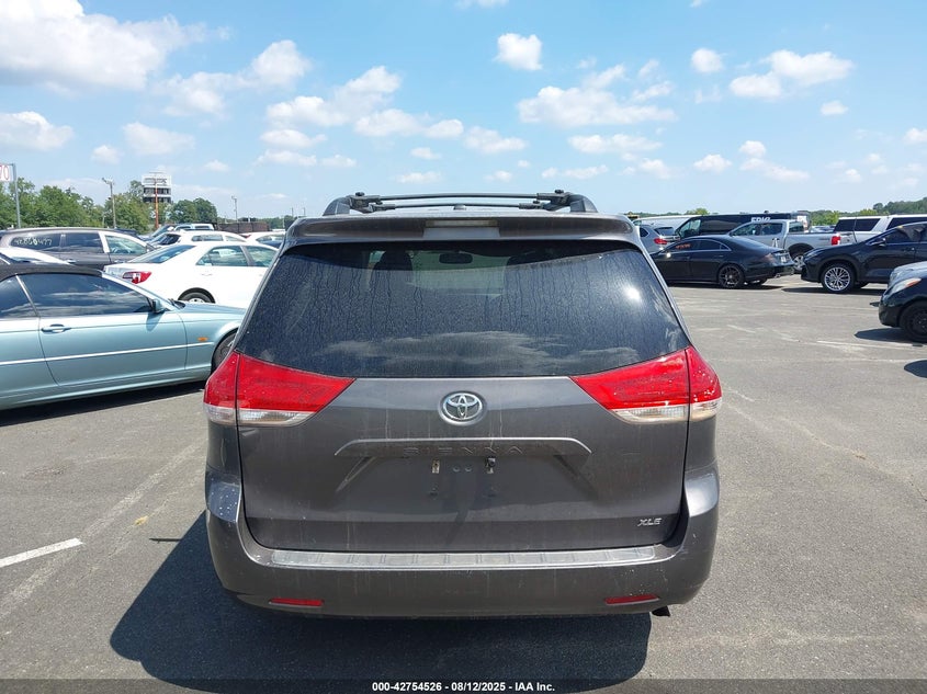 2012 Toyota Sienna Xle V6 8 Passenger VIN: 5TDYK3DC0CS255770 Lot: 42754526