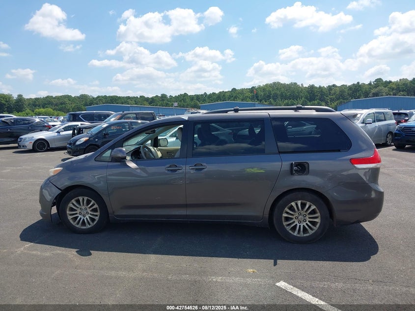 2012 Toyota Sienna Xle V6 8 Passenger VIN: 5TDYK3DC0CS255770 Lot: 42754526