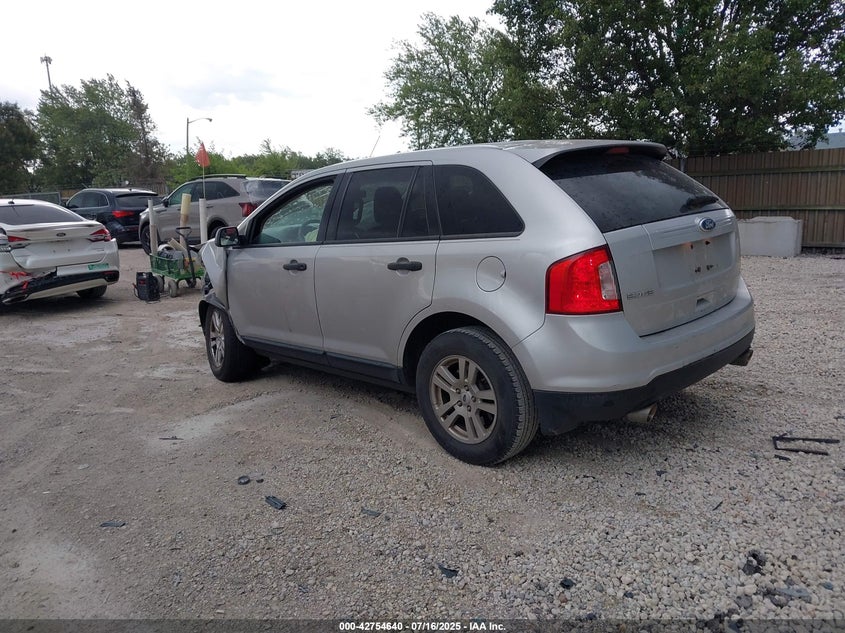 Vin: 2fmdk3gc1cba33326, lot: 43247965, ford edge se 20123